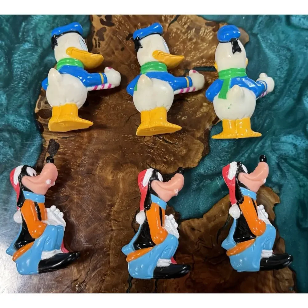 Disney Donald & Goofy Christmas Tree Lights Covers Lot of 6